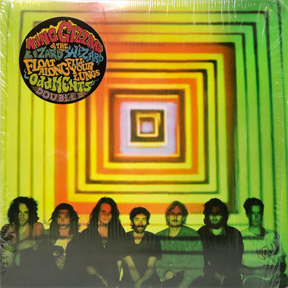 King Gizzard And The Lizard Wizard - Float Along - Fill Your Lungs / Oddments (YELLOW & BLUE W SLOTCHES VINYL 2xLP) | USED - ROCK / USED *NEAR MINT*