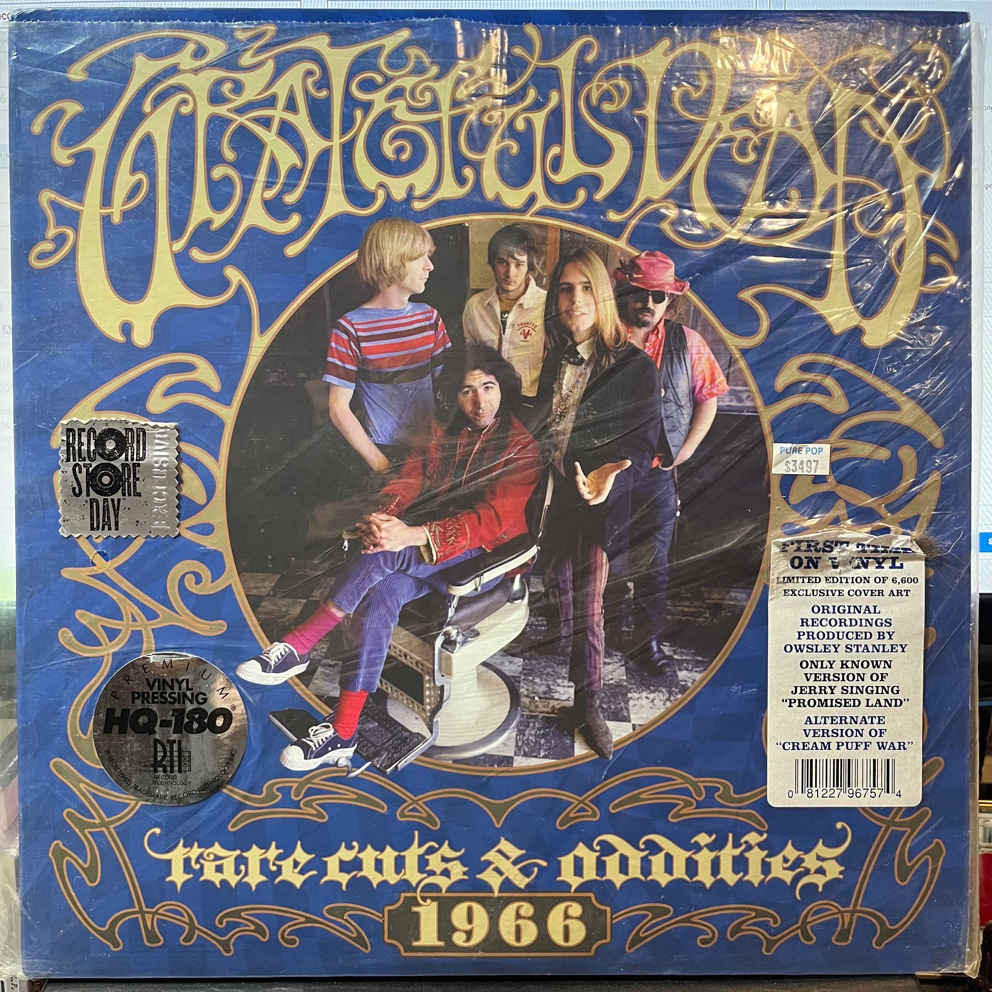 Rare Cuts & Oddities 1966 (VINYL) | Near Mint (NM or M-) Near Mint (NM or M-) - ROCK / USED *NEAR MINT*