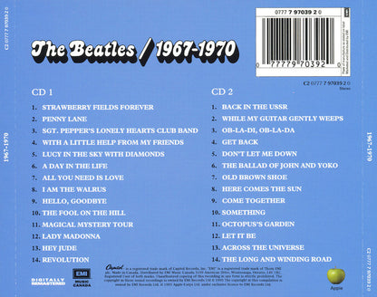 The Beatles - 1967-1970 (2xCD CANADA) | Near Mint (NM) Near Mint (NM) - ROCK / USED *NEAR MINT*