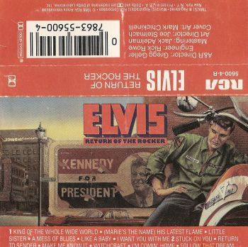 Elvis Presley - Return Of The Rocker (CASSETTE) | Near Mint (NM) Near Mint (NM) - ROCK / USED *NEAR MINT*