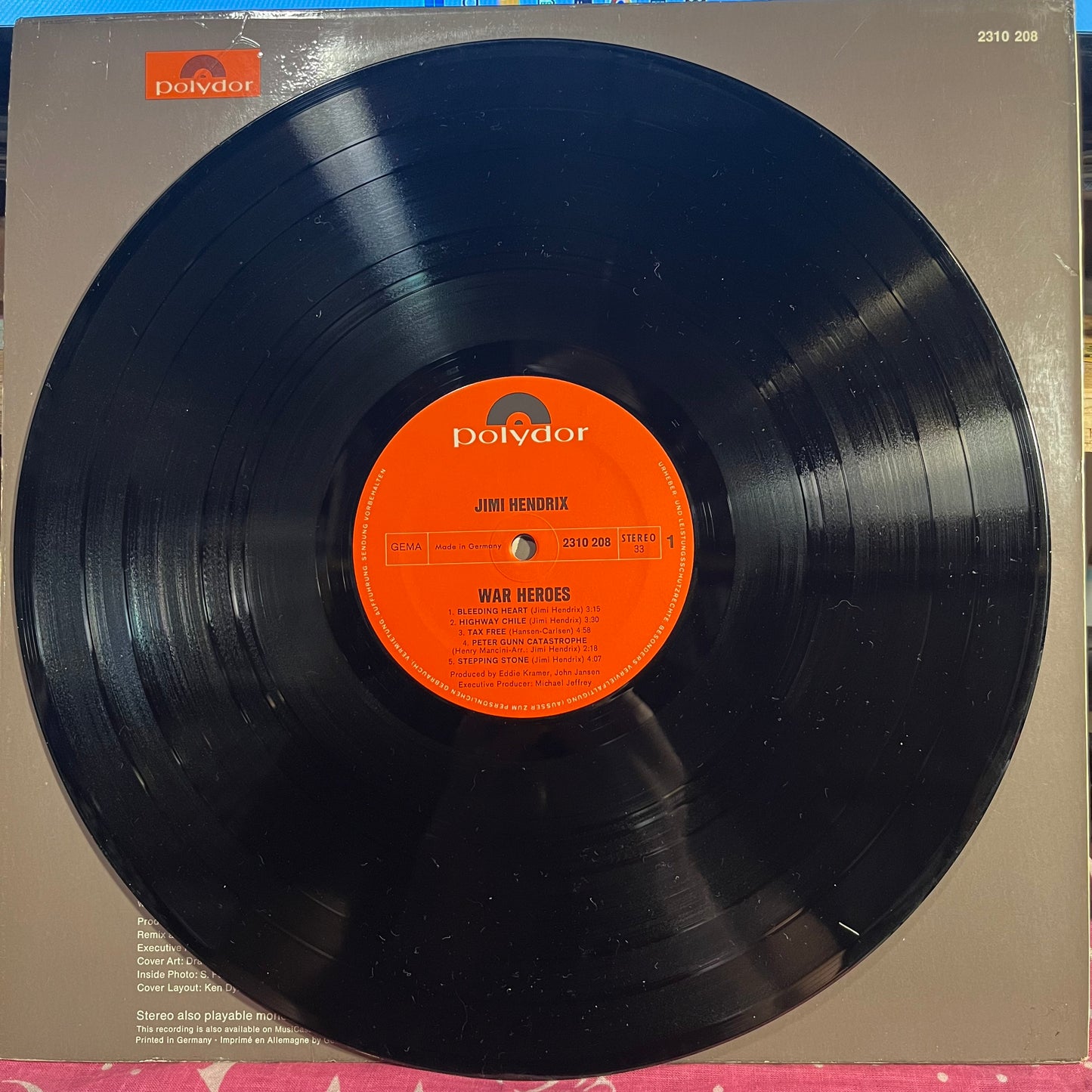 Jimi Hendrix - War Heroes *NETHERLANDS* | Near Mint (NM) Near Mint (NM) - ROCK / USED *NEAR MINT*