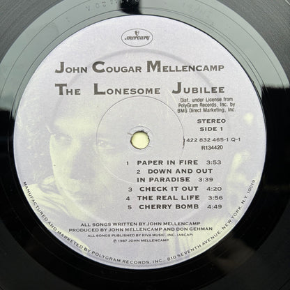John Cougar Mellencamp - The Lonesome Jubilee (VINYL LP) | - ROCK / USED *NEAR MINT*