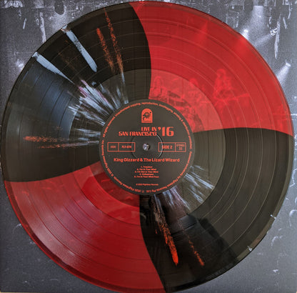 King Gizzard And The Lizard Wizard - Live In San Francisco '16 (RED BLACK SPLIT SPLATTER VINYL 2xLP) | USED - ROCK / USED *NEAR MINT*