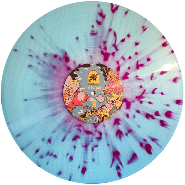 King Gizzard And The Lizard Wizard - Float Along - Fill Your Lungs / Oddments (YELLOW & BLUE W SLOTCHES VINYL 2xLP) | USED - ROCK / USED *NEAR MINT*