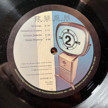 Power Windows (VINYL) | Near Mint (NM) Excellent (EX) - ROCK / USED *NEAR MINT*