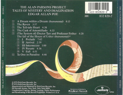 Tales Of Mystery And Imagination (CD) | Near Mint (NM) Near Mint (NM) - ROCK / USED *NEAR MINT*