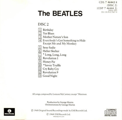 The Beatles (2xCD) | Near Mint (NM or M-) Near Mint (NM or M-) - ROCK / USED *NEAR MINT*