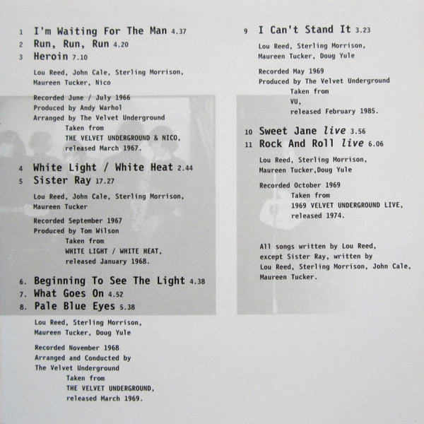 The Best Of The Velvet Underground (CD) | Near Mint (NM) Near Mint (NM) - ROCK / USED *NEAR MINT*