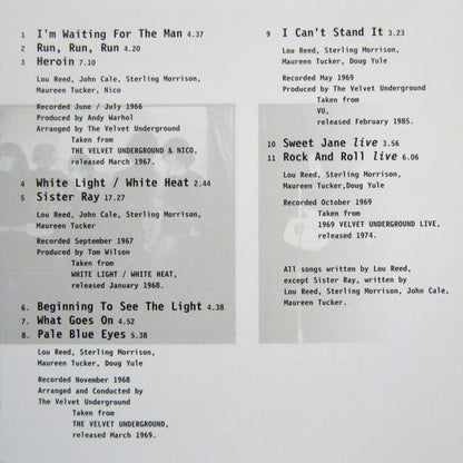 The Best Of The Velvet Underground (CD) | Near Mint (NM) Near Mint (NM) - ROCK / USED *NEAR MINT*