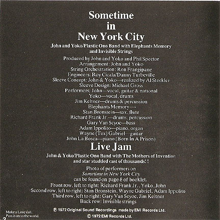 Some Time In New York City (2xCD) | Near Mint (NM) Near Mint (NM) - ROCK / USED *NEAR MINT*