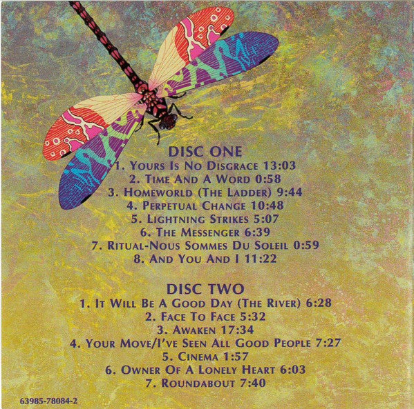 Yes - House Of Yes. Live From House Of Blues (2XCD) | Near Mint (NM) Near Mint (NM) - ROCK / USED *NEAR MINT*