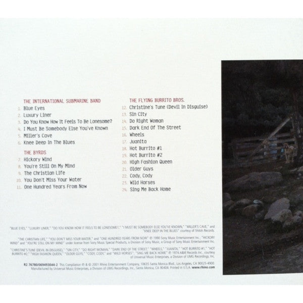 Gram Parsons - Sacred Hearts & Fallen Angels: The Gram Parsons Anthology (2x CD BOX) | Near Mint (NM) Near Mint (NM) - ROCK / USED *NEAR MINT*