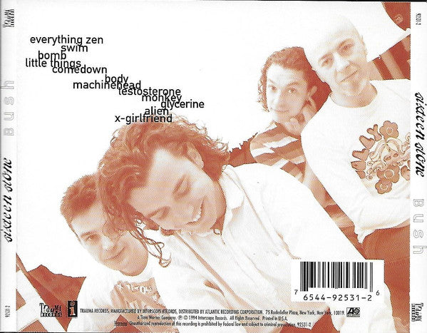 Sixteen Stone (CD) | Near Mint (NM) Near Mint (NM) - ROCK / USED *NEAR MINT*