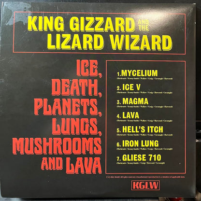 Ice, Death, Planets, Lungs, Mushrooms And Lava (2xVINYL) | Near Mint (NM) Very Good Plus Plus (VG++) - ROCK / USED *NEAR MINT*