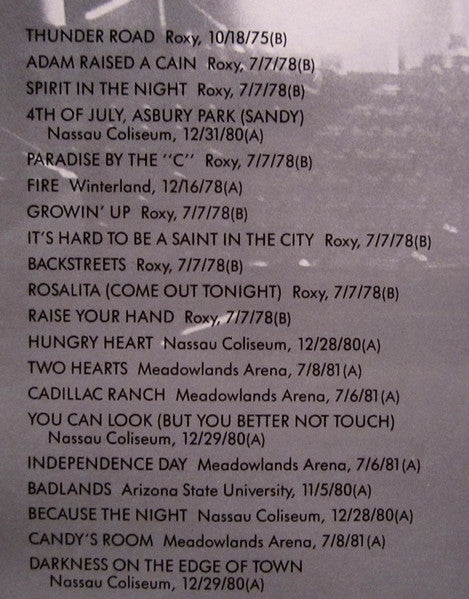 Live / 1975-85 (5x VINYL BOX SET) | Near Mint (NM or M-) Excellent (EX) - ROCK / USED *NEAR MINT*