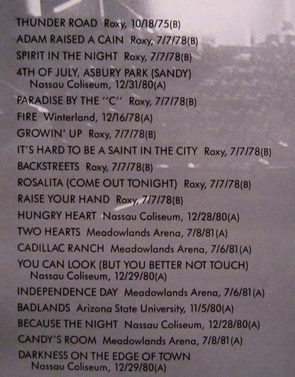 Live / 1975-85 (5x VINYL BOX SET) | Near Mint (NM or M-) Excellent (EX) - ROCK / USED *NEAR MINT*