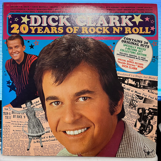 Dick Clark (2) 20 Years Of Rock N' Roll 2xLP Near Mint (NM or M-) Near Mint (NM or M-)