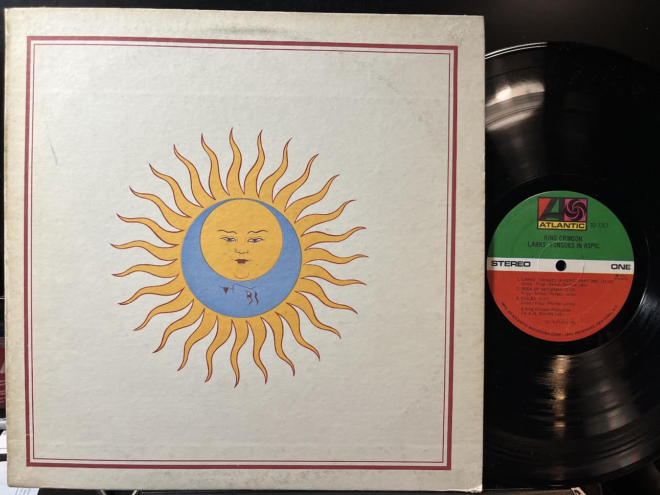 King Crimson - Larks' Tongues In Aspic (VINYL) | Near Mint (NM) Very Good Plus (VG+) - ROCK / USED *NEAR MINT*