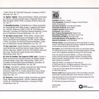 Sounds Of The Seventies - AM Top Twenty (CD) | Near Mint (NM) Near Mint (NM) - ROCK / USED *NEAR MINT*