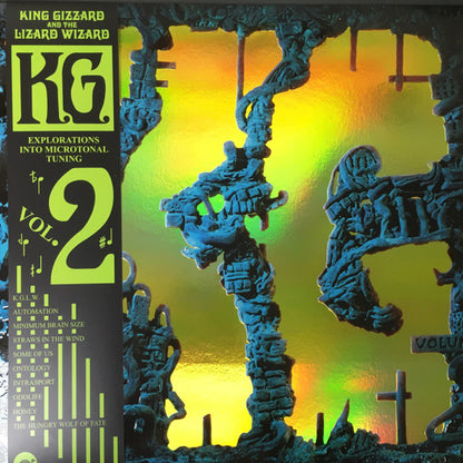King Gizzard And The Lizard Wizard - K.G. (Explorations Into Microtonal Tuning Volume 2)(YELLOW VINYL LP) | USED - ROCK / USED *NEAR MINT*