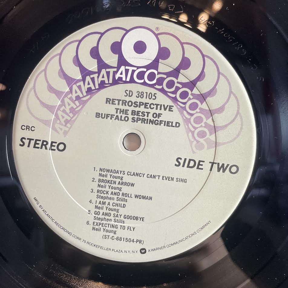 Buffalo Springfield - Retrospective - The Best Of Buffalo Springfield (VINYL) | Near Mint (NM) Excellent+ (EX+) - ROCK / USED *NEAR MINT*