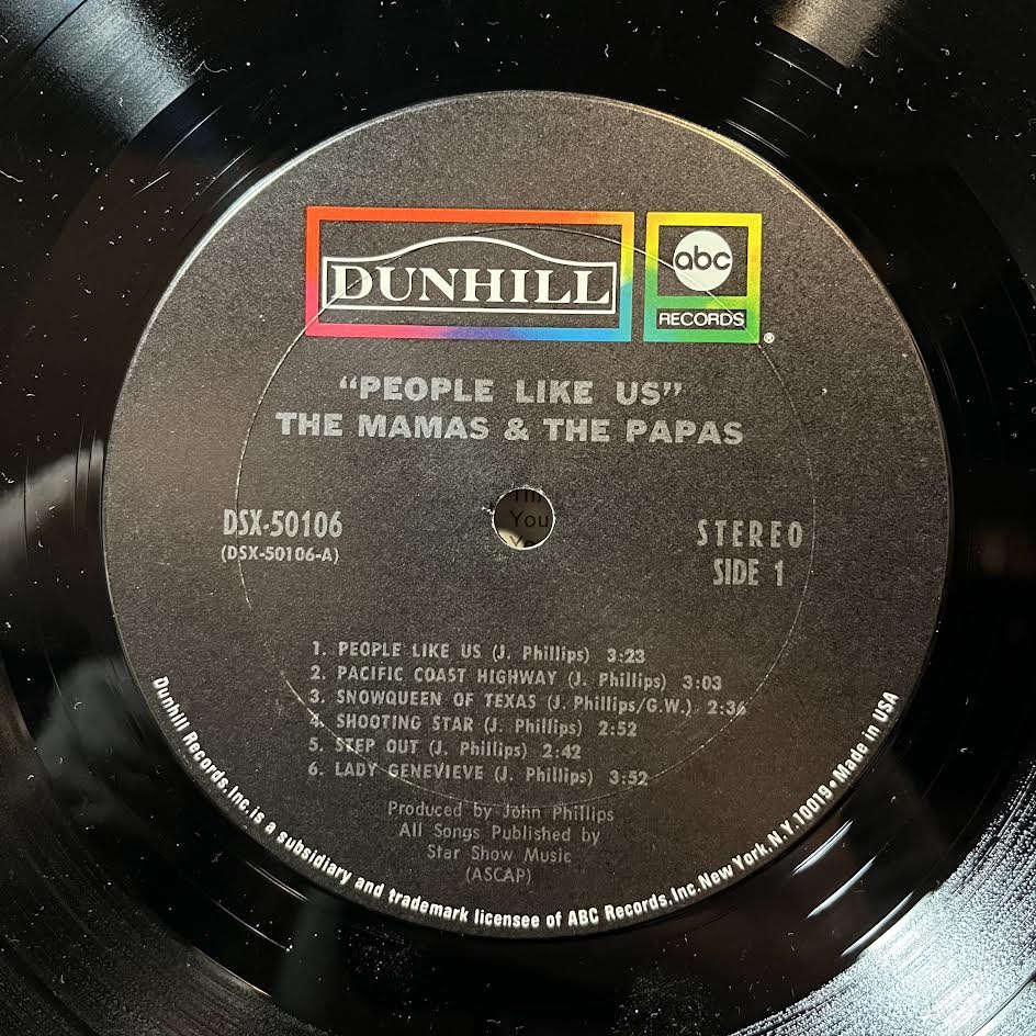 People Like Us (VINYL) | Near Mint (NM) Very Good Plus (VG+) - ROCK / USED *NEAR MINT*