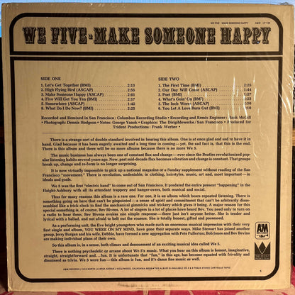We Five - Make Someone Happy *SHRINK/MONARCH* | Near Mint (NM) Near Mint (NM) - ROCK / USED *NEAR MINT*