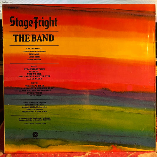 The Band - Stage Fright *GERMANY/SHRINK* | Near Mint (NM) Near Mint (NM) - ROCK / USED *NEAR MINT*