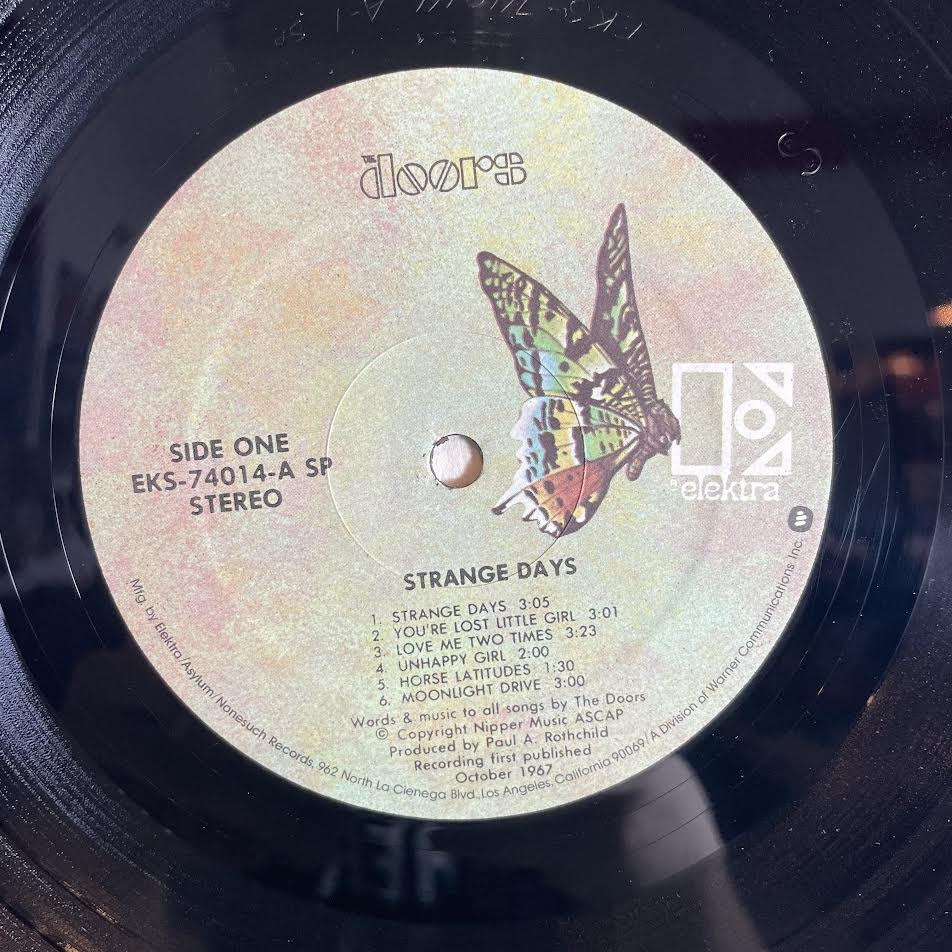 The Doors - Strange Days (VINYL) | Near Mint (NM) Excellent+ (EX+) - ROCK / USED *NEAR MINT*