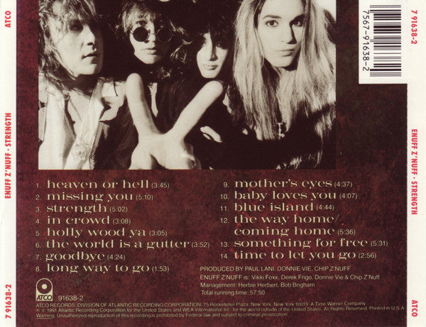 Strength (CD) | Near Mint (NM or M-) Near Mint (NM or M-) - ROCK / USED *NEAR MINT*