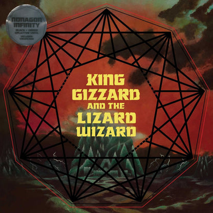 King Gizzard And The Lizard Wizard - Nonagon Infinity (GREEN W BLACK SPLATTER VINYL LP) | USED - ROCK / USED *NEAR MINT*