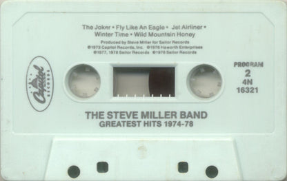 Steve Miller Band - Greatest Hits 1974-78 *CASSETTE* | Near Mint (NM) Near Mint (NM) - ROCK / USED *NEAR MINT*