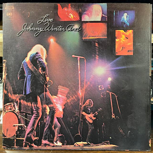 Live Johnny Winter And (VINYL) | Near Mint (NM or M-) Near Mint- (NM-) - ROCK / USED *NEAR MINT*