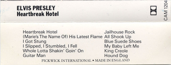 Elvis Presley - Heartbreak Hotel *CASSETTE* | Near Mint (NM) Excellent (EX) - ROCK / USED *NEAR MINT*