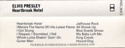 Elvis Presley - Heartbreak Hotel *CASSETTE* | Near Mint (NM) Excellent (EX) - ROCK / USED *NEAR MINT*