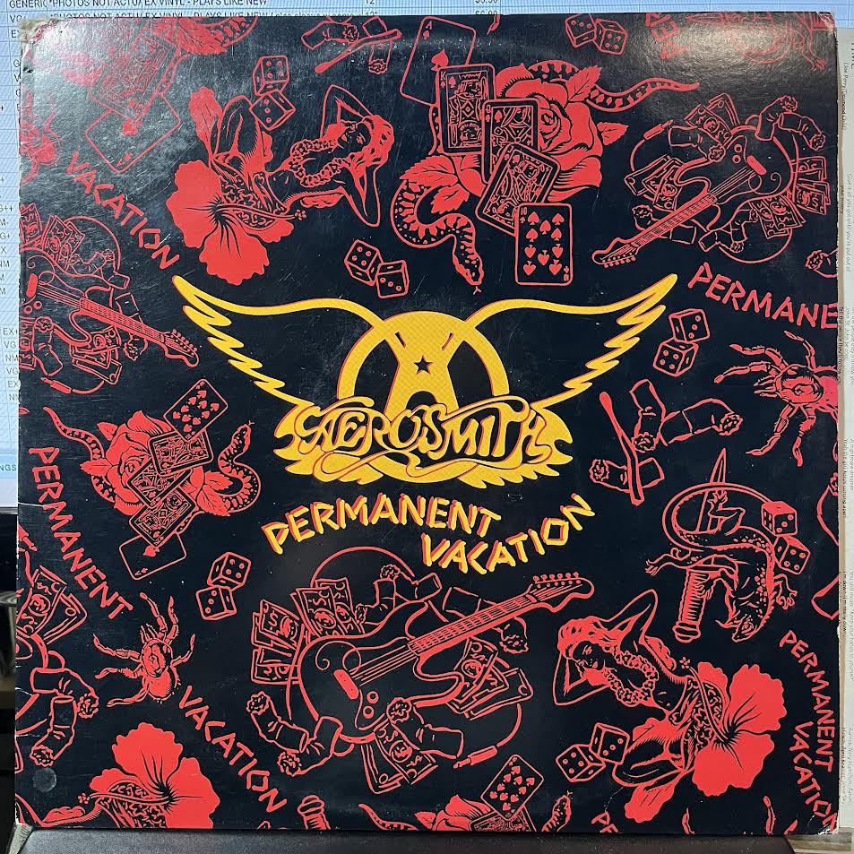 Permanent Vacation (VINYL) | Near Mint (NM or M-) Excellent+ (EX+) - ROCK / USED *NEAR MINT*