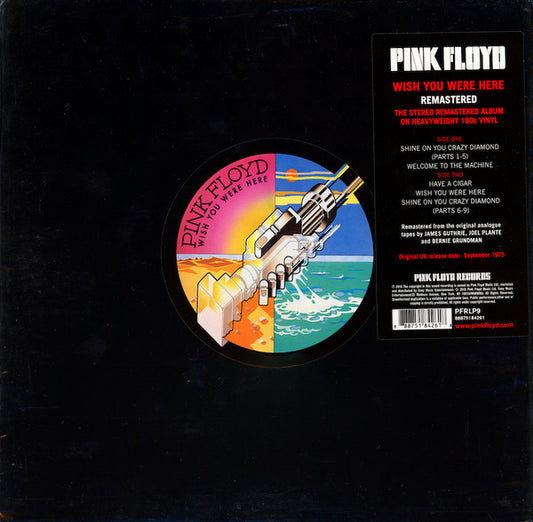 Pink Floyd - Wish You Were Here (180G VINYL LP PINK FLOYD 88875184261 2016) | USED Near Mint (NM or M-) Near Mint (NM) - ROCK / USED *NEAR MINT*