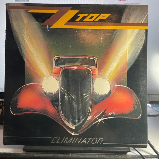 ZZ Top - Eliminator (VINYL) | Near Mint (NM) Excellent+ (EX+) - ROCK / USED *NEAR MINT*