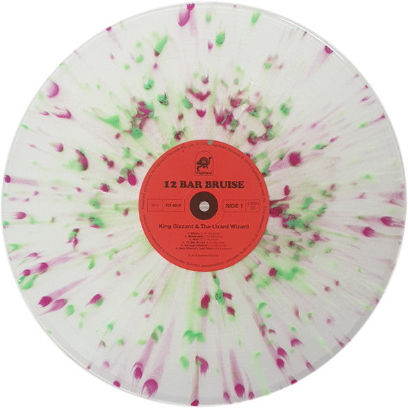 King Gizzard And The Lizard Wizard - 12 Bar Bruise (PINK PURPLE CLEAR SPLATTER VINYL LP) | USED - ROCK / USED *NEAR MINT*