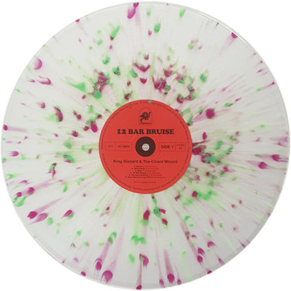 King Gizzard And The Lizard Wizard - 12 Bar Bruise (PINK PURPLE CLEAR SPLATTER VINYL LP) | USED - ROCK / USED *NEAR MINT*