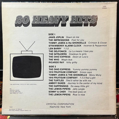 20 Heavy Hits ( VINYL) | Near Mint (NM) Near Mint (NM) - ROCK / USED *NEAR MINT*