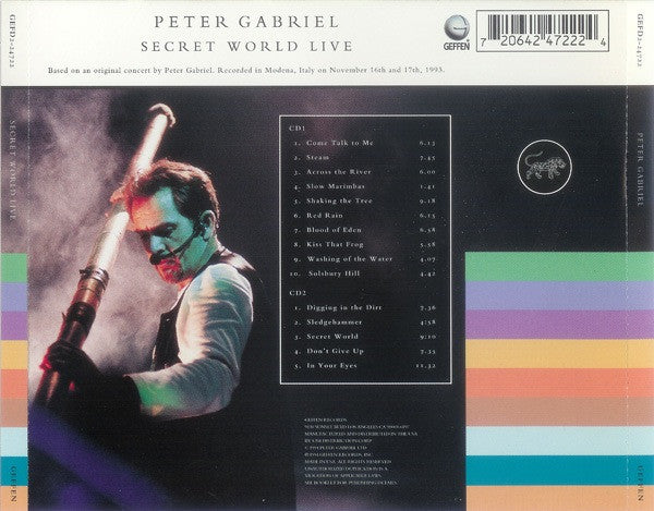 Secret World Live (2xCD) | Near Mint (NM or M-) Near Mint (NM) - ROCK / USED *NEAR MINT*