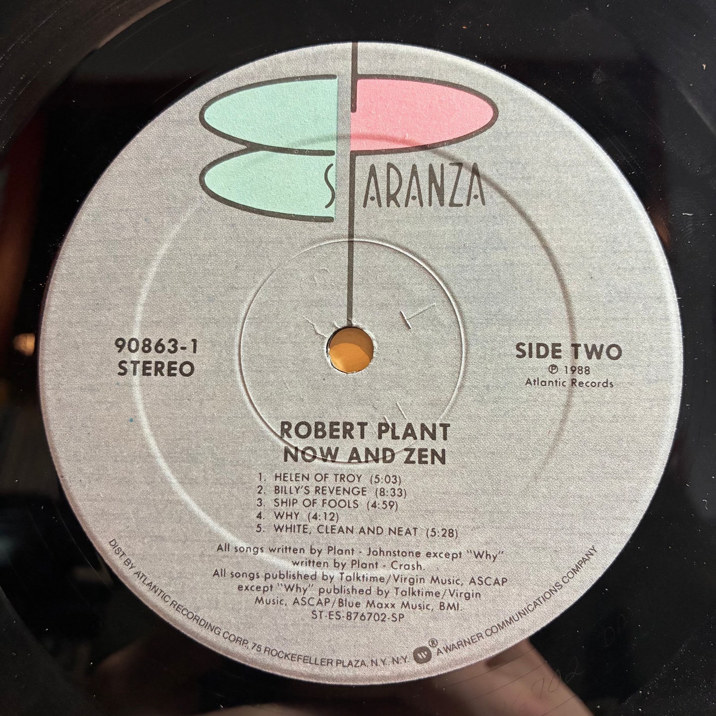 Now And Zen (VINYL) | Near Mint (NM or M-) Very Good Plus (VG+) - ROCK / USED *NEAR MINT*