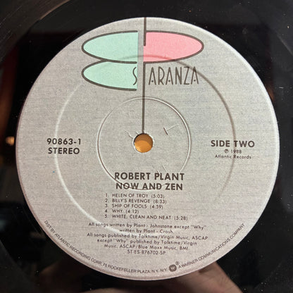 Now And Zen (VINYL) | Near Mint (NM or M-) Very Good Plus (VG+) - ROCK / USED *NEAR MINT*
