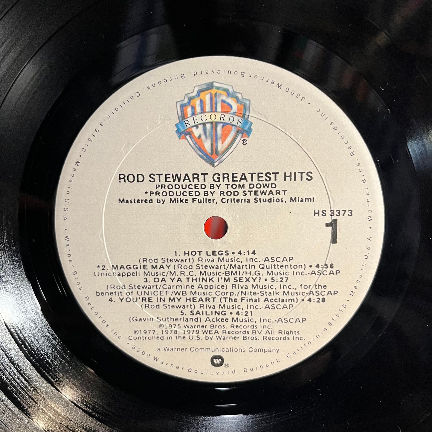 Rod Stewart - Greatest Hits *1979 PRESS* | Near Mint (NM) Excellent (EX) - ROCK / USED *NEAR MINT*
