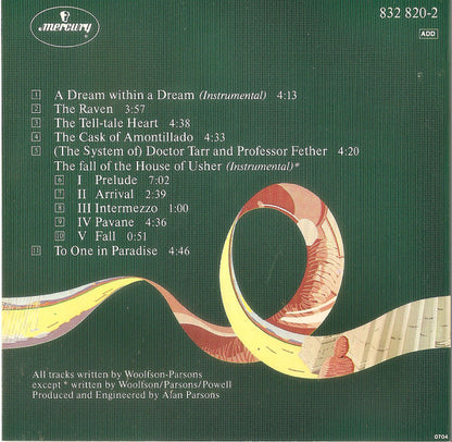Tales Of Mystery And Imagination (CD) | Near Mint (NM) Near Mint (NM) - ROCK / USED *NEAR MINT*