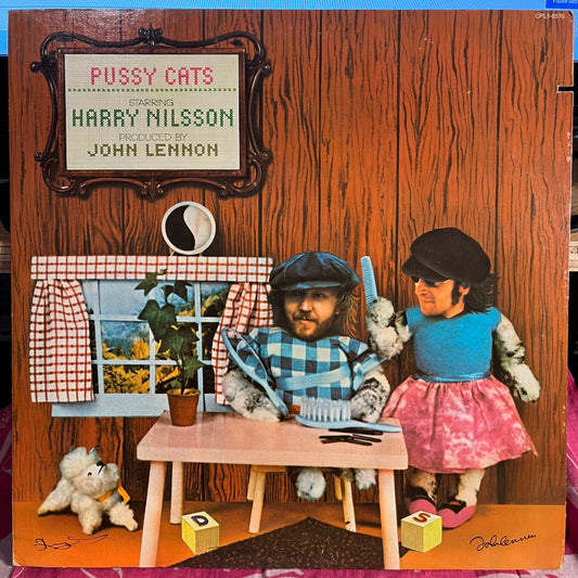 Harry Nilsson Pussy Cats LP Near Mint (NM or M-) Excellent (EX)