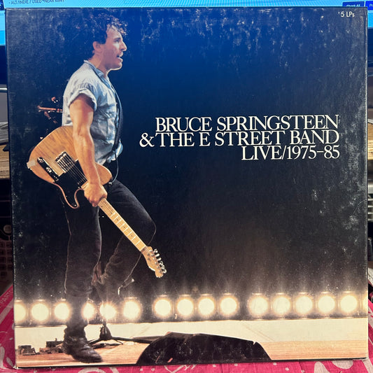 Bruce Springsteen & The E-Street Band Live / 1975-85 *INDIANAPOLIS / BOX* 5LP, BOX Near Mint (NM or M-) Very Good Plus (VG+)