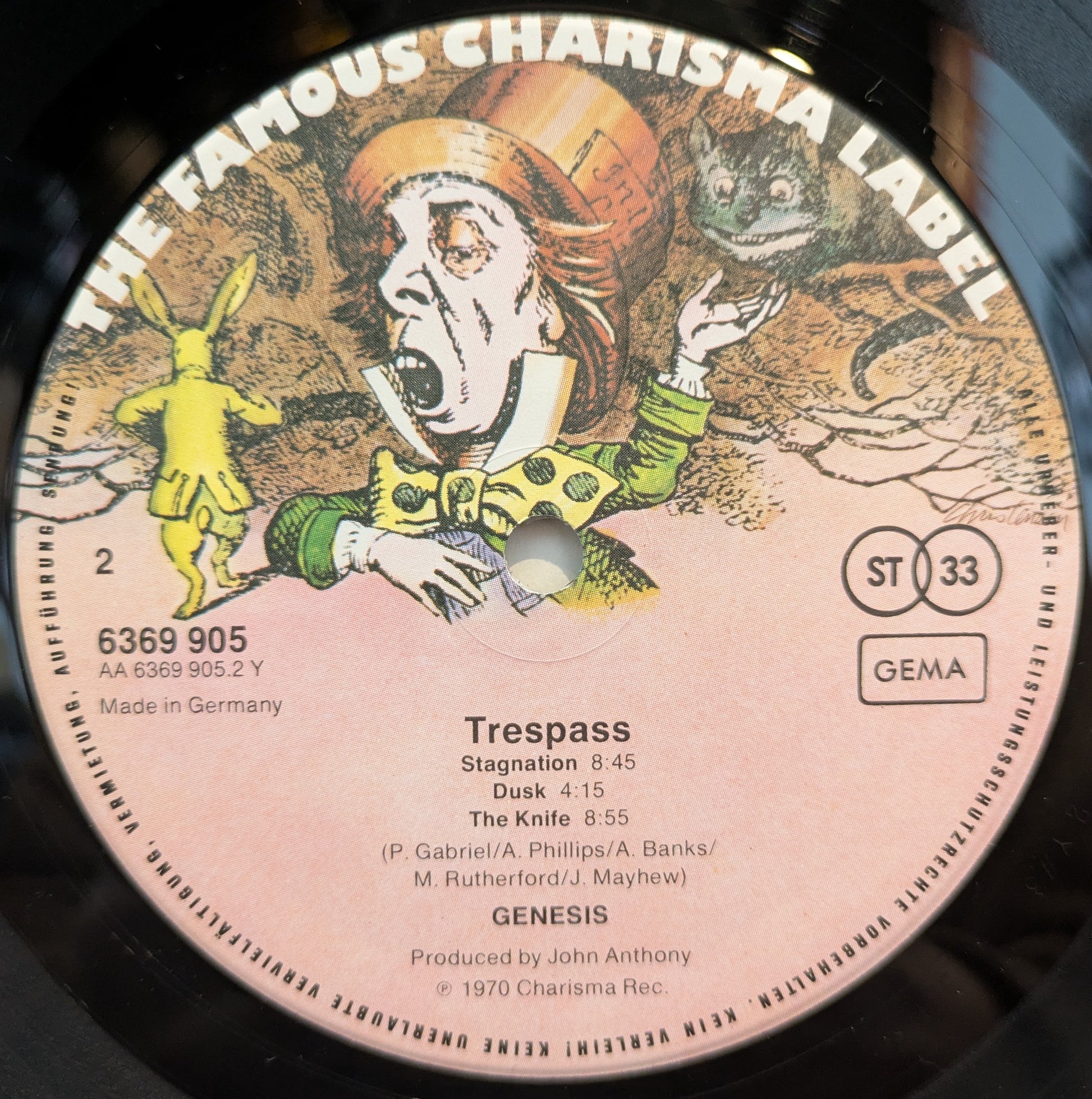 Trespass (GERMAN VINYL) | Near Mint (NM) Near Mint (NM) - ROCK / USED *NEAR MINT*