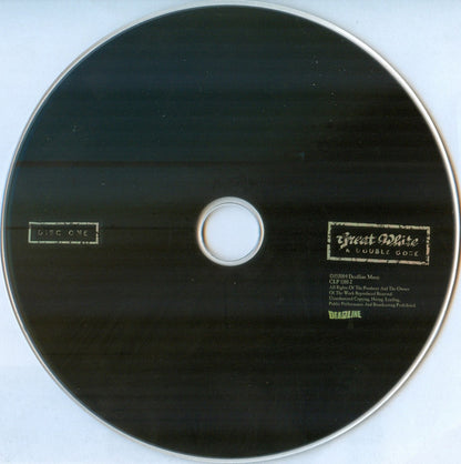Great White - A Double Dose (2x CD Deadline Music ‎– CLP 1381-2) | USED Near Mint (NM or M-) Near Mint (NM) - ROCK / USED *NEAR MINT*